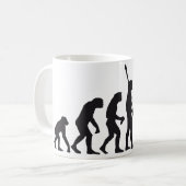 evolution unicycle kaffeetasse (Vorderseite Links)