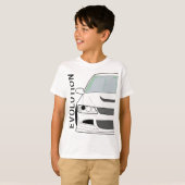 Evolution VIII Evo 8 JDM Classic AWD Turbo Kundgeb T-Shirt (Vorne ganz)