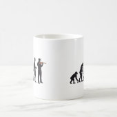 evolution violin kaffeetasse (Mittel)