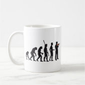 evolution violin kaffeetasse (Links)