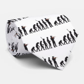 evolution violin krawatte (Gerollt)