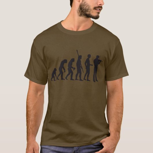 evolution violin T-Shirt (Vorderseite)