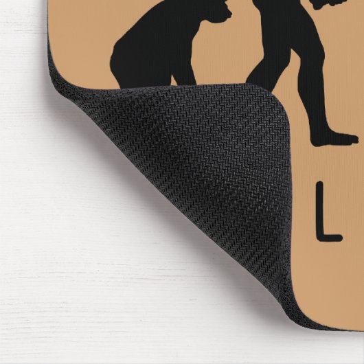 Evolution: Vogelbeobachter Mousepad (Ecke)