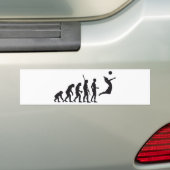 evolution volleyball autoaufkleber (Auf Auto)