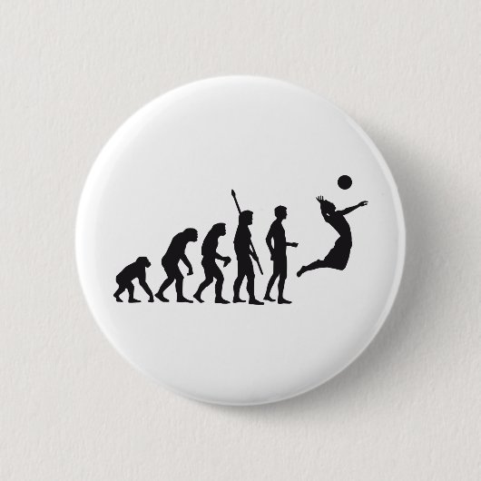 evolution volleyball button (Vorderseite)