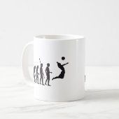 evolution volleyball kaffeetasse (Vorderseite Links)