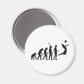 evolution volleyball magnet (Vorderseite/Rückseite)