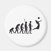 evolution volleyball magnet (Vorne)