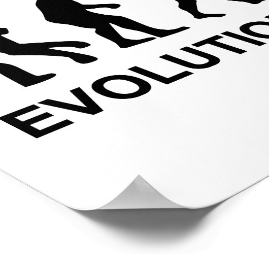 Evolution Volleyball Poster (Ecke)