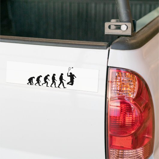 Evolution von Badminton Autoaufkleber (Auf Lkw)