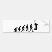 Evolution von Badminton Autoaufkleber (Vorne)