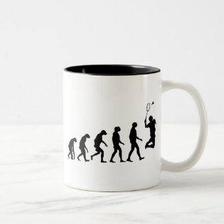Evolution von Badminton Zweifarbige Tasse
