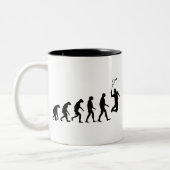 Evolution von Badminton Zweifarbige Tasse (Links)