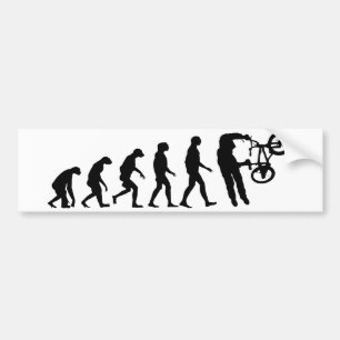 Evolution von BMX Autoaufkleber