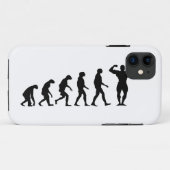 Evolution von Bodybuilding Case-Mate iPhone Hülle (Rückseite (Horizontal))