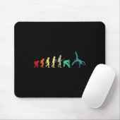 Evolution von Capoeira - brasilianische Kampfsport Mousepad (Mit Mouse)