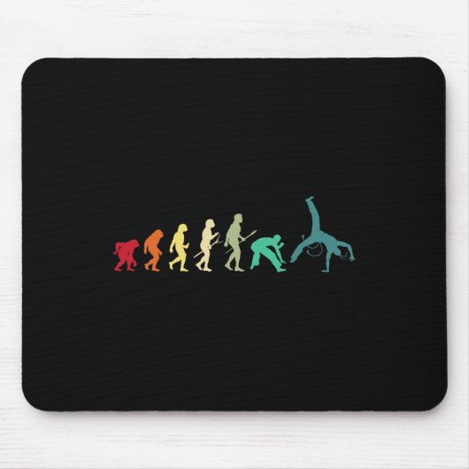 Evolution von Capoeira - brasilianische Kampfsport Mousepad (Vorne)