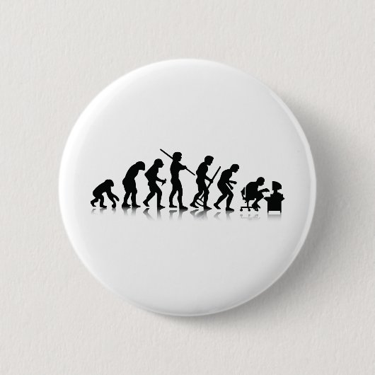 Evolution von Computerberatern Button (Vorderseite)