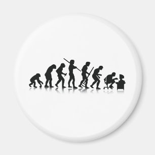 Evolution von Computerberatern Magnet