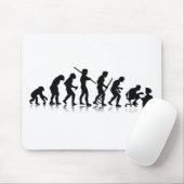 Evolution von Computerberatern Mousepad (Mit Mouse)