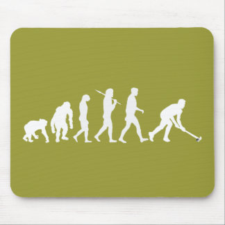 Evolution von Feldhockey - Hockeygeschenke Mousepad