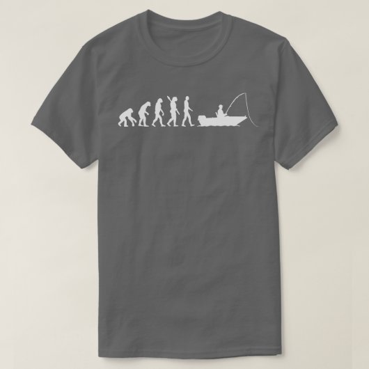 Evolution von Fischereibooten T-Shirt (Design vorne)
