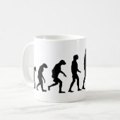 Evolution von Fotografie Kaffeetasse (Vorderseite Links)