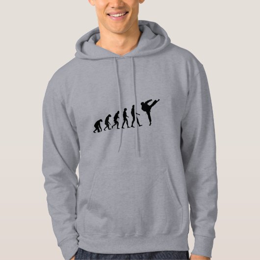 Evolution von Karate Hoodie (Vorderseite)