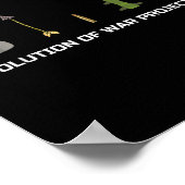 Evolution von Kriegsprojekten Anti-Impfprogramm Poster (Ecke)