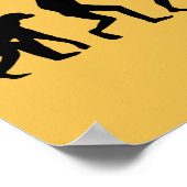 Evolution von Man Motocross Jump Poster (Ecke)