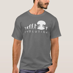 Evolution von Mensch & Kakerlake Lustige Evolution T-Shirt