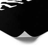 Evolution von Mensch zu Pferd Poster (Ecke)