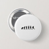 Evolution von Pickleball Pickle Ball lustig Button (Vorne & Hinten)