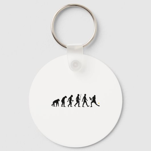Evolution von Pickleball Pickle Ball lustig Schlüsselanhänger (Vorderseite)