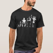Evolution von Robot Robotics Digital Funny T Gesch T-Shirt (Vorderseite)