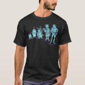 Evolution von Robotics Digital Funny Gift T T-Shirt (Vorderseite)
