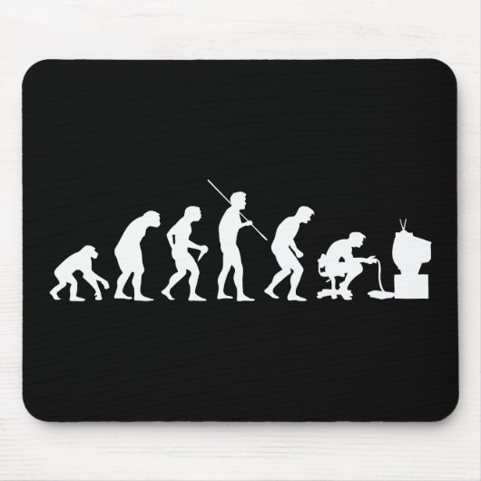 Evolution von Videospiel-SpielGamer Mousepad (Vorne)