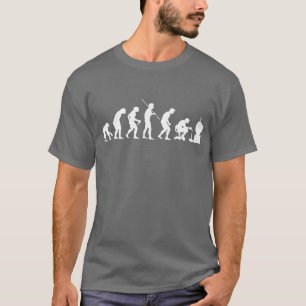 Evolution von Videospiel-SpielGamer T-Shirt