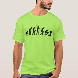 Evolution von Videospielen-Gamer T-Shirt