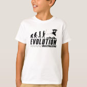 Evolution Wakeboard Weckte Wakeboarder T-Shirt (Vorderseite)