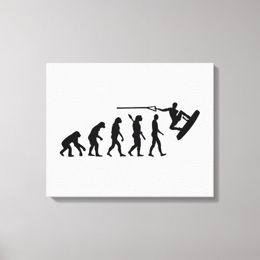 Evolution Wakeboarding Leinwanddruck (Vorderseite)