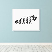 Evolution Wakeboarding Leinwanddruck (Insitu (Holzboden))