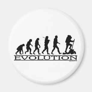 Evolution - Wandern Magnet