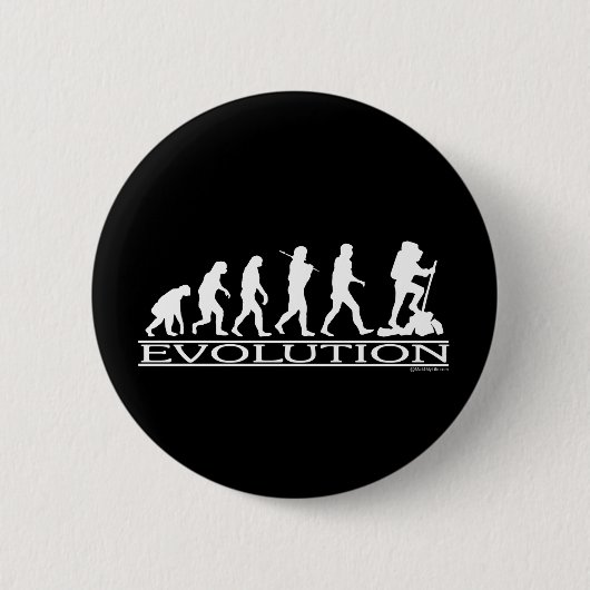 Evolution - wandernd button (Vorderseite)