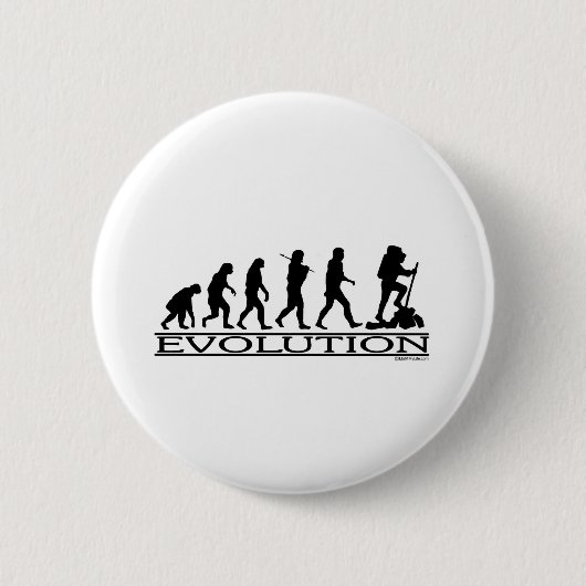 Evolution - wandernd button (Vorderseite)