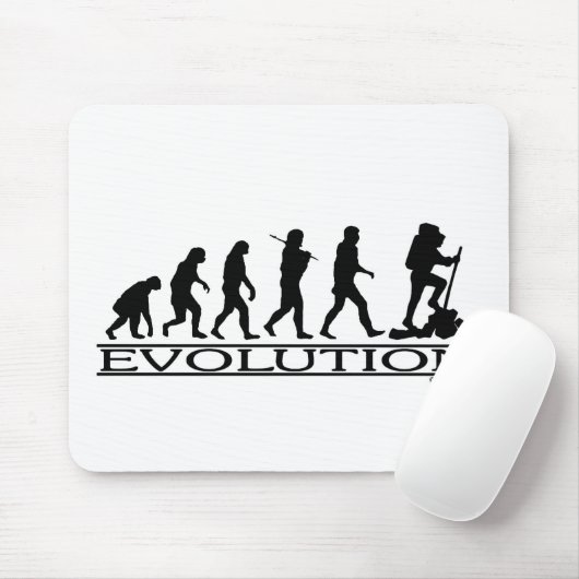 Evolution - wandernd mousepad (Mit Mouse)