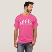 Evolution Wasserballspieler T-Shirt (Vorne ganz)
