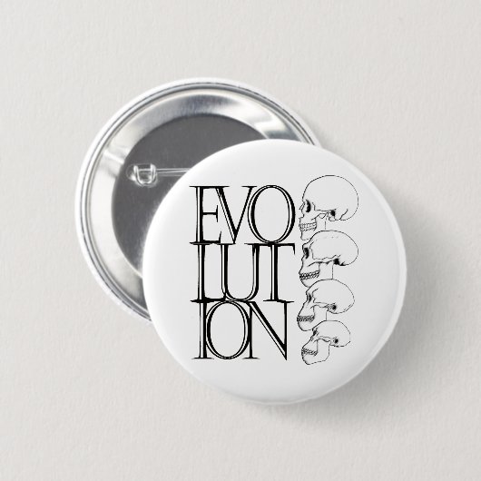 Evolution (weiß) button (Vorne & Hinten)