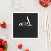 Evolution Windsurfen Wassersport Segeln Segelboot Serviette (Beispiel)