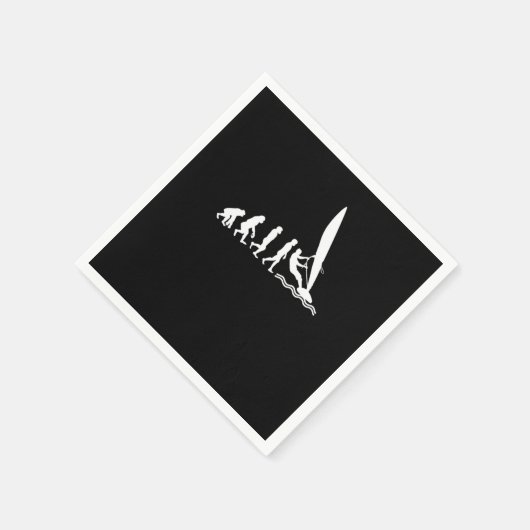 Evolution Windsurfen Wassersport Segeln Segelboot Serviette (Ecke)